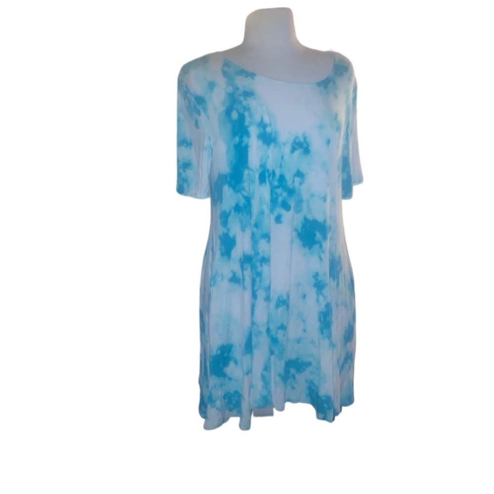 Soho Street Tie Dye Dress with Pockets